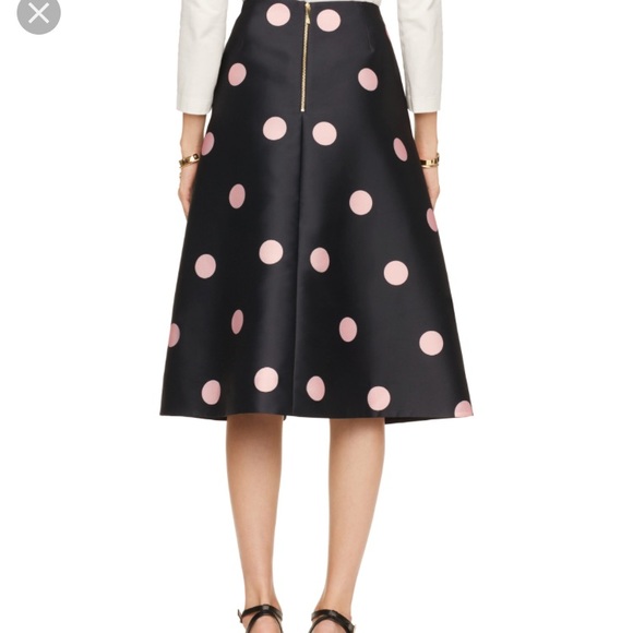 Kate Spade polka dot spotlight skirt